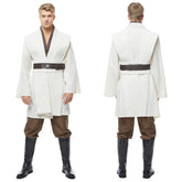 Jedi Kenobi weiß TUNIC Cosplay Kostüm Tunika Set